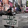 "Weed Man" Fights For His Right To Beg For Pot In Times Square